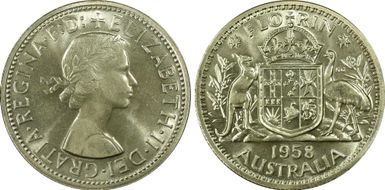 1958(m) Florin PR65