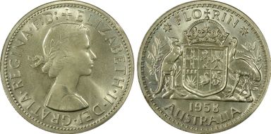 1958(m) Florin PR65