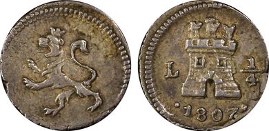 1807-L 1/4 R Calico-118 AU55