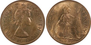 1961 1D S-4157 MS64RB