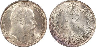1904 6D S-3983 MS64