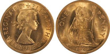 1962 1D S-4157 MS64RD