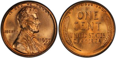 1955-S 1C MS67RD