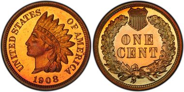 1908 1C PR66+ RB