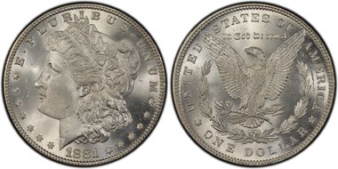 1881 $1 MS66+