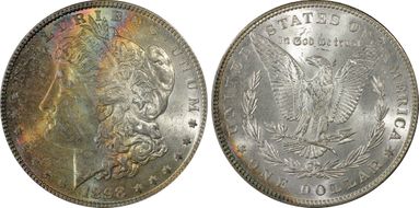 1898 $1 MS63