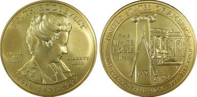 2013-W $10 Edith Roosevelt MS70