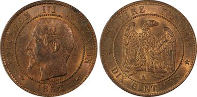 1852-A 10C Gad-248 F-133 MS65RB