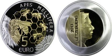 2013 € 5 Apis Mellifera PR69DCAM
