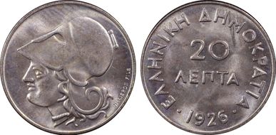 1926 20 Lep KM-67 MS66