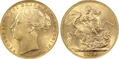 1874-S Sov S-3858A St. George MS63