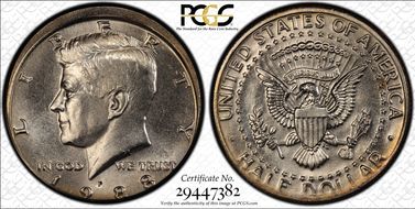 1988-P 50C MS65