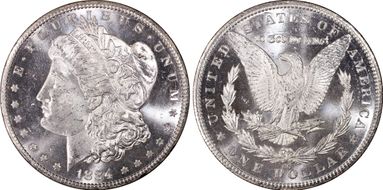 1884-CC $1 MS64PL