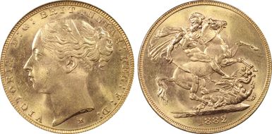 1882-M Sov S-3857C Second Head MS65