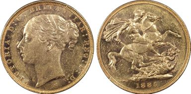 1885-M Sov S-3857C WW Complete, Sm BP AU58