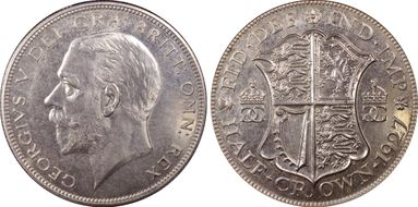 1927 1/2 Cr S-4037 PR65
