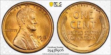 1913-D 1C MS66+ RD