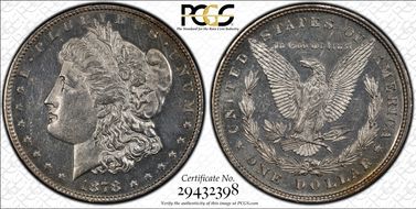 1878 8TF $1 VAM 15 Doubled Liberty MS61PL