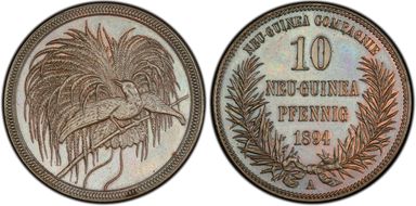 1894-A 10 Pfg J-703 PR64BN