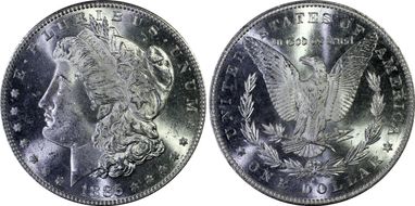 1885-S $1 MS63