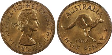 1962 Y. (p) 1/2D PR64RB