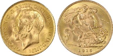 1915 1/2 Sov S-4006 MS65