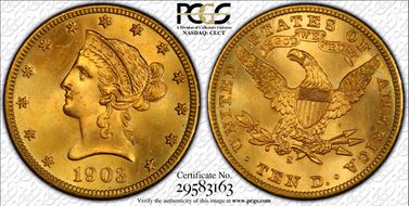 1903-S $10 MS66+ 