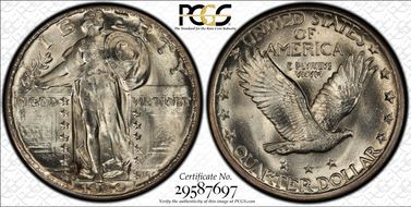 1929-D 25C MS66+ FH
