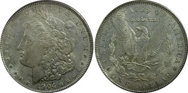 1904 $1 MS65