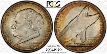 1936 50C Bridgeport MS66