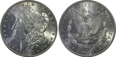 1880-O $1 AU58