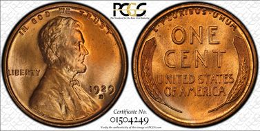 1929-D 1C MS66+ RD