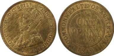 1919 (m) 1D No dots MS64RB