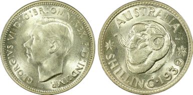 1939(m) Shil KM-39  Ag MS65