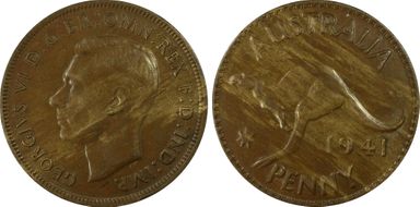 1941 K.G (p) 1D KM-36 AU58BN