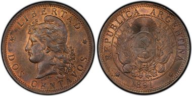 1891 2C KM-33 MS64RB