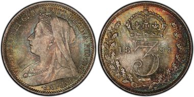 1898 3D Mdy S-3945 PL67+