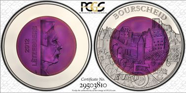 2012 € 5 Bourscheid PR69DCAM