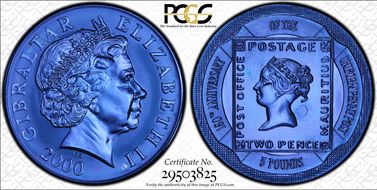 2000 £5 Uniform Penny Post PR68