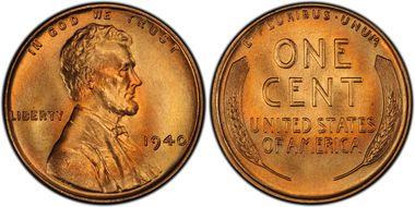 1940 1C MS68RD