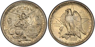 1935 50C Texas MS67+