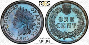 1885 1C PR67BN