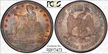 1877 T$1 MS64+