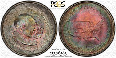 1951-S 50C Washington-Carver MS67+
