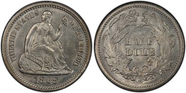 1869-S H10C MS64
