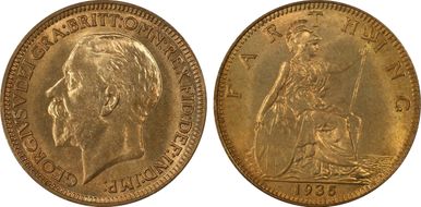 1935 1/4D S-4061 MS65RD