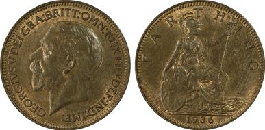 1936 1/4D S-4061 MS64RB