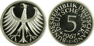 1967-F 5 Mk Regular Issue PR66DCAM