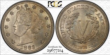 1883 5C RPD FS-1302 MS63