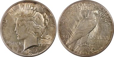 1934-D $1 VAM 4, DDO, Micro D AU55